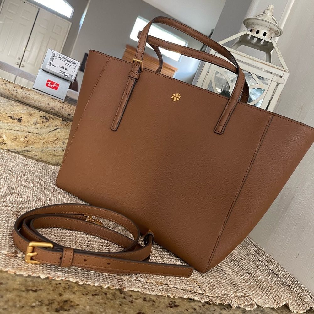 New ❤️ Tory Burch Emerson tote tan - Picture 10 of 10